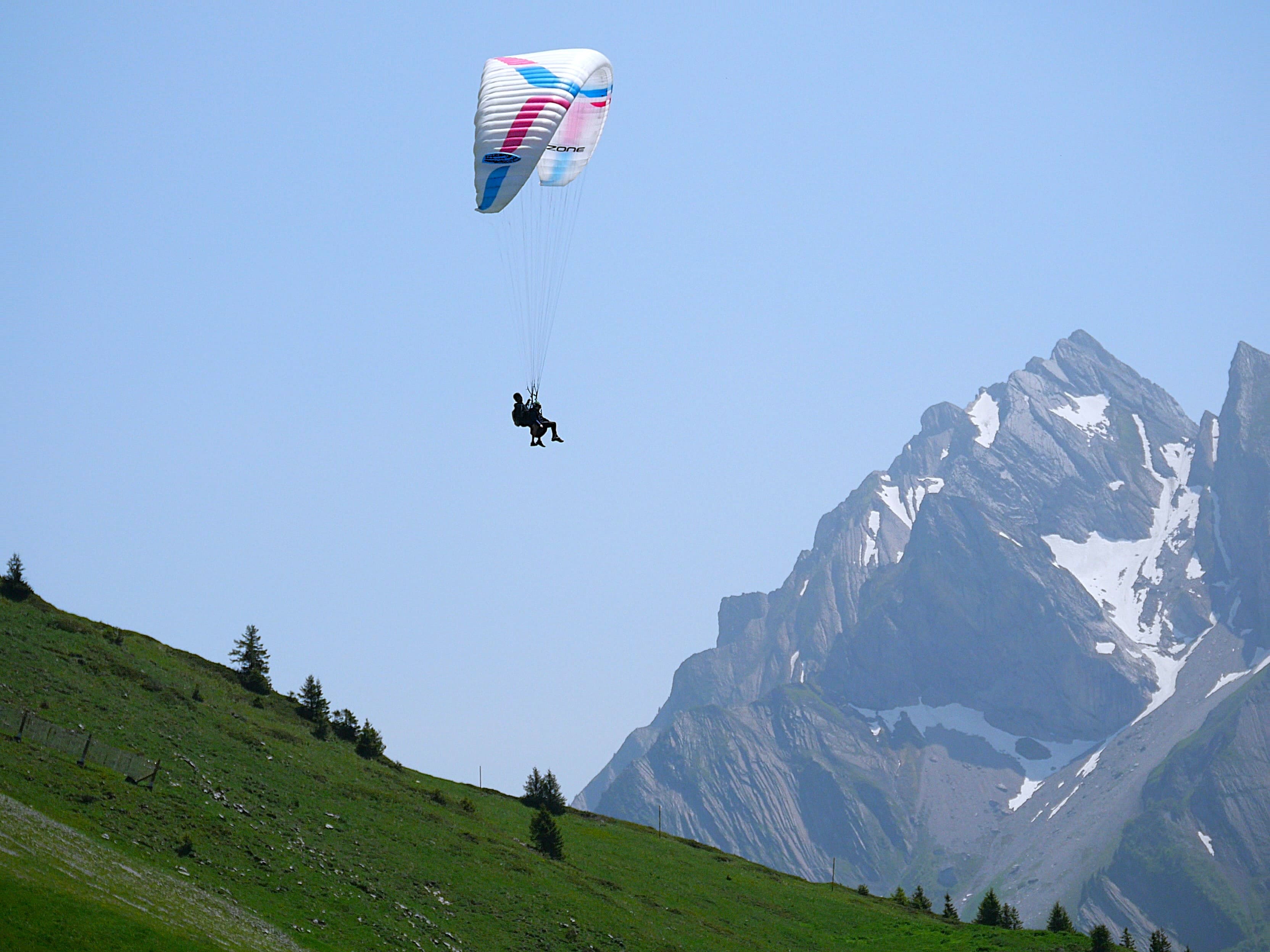 Baptême parapente — Ascendance