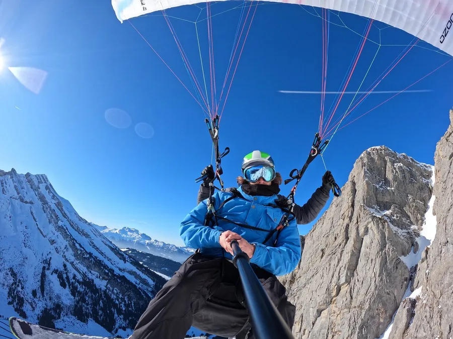 Vol et baptême parapente – L'Aiguille